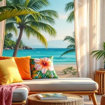 Les objets déco indispensables pour une ambiance tropicale