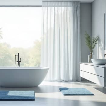 Les textiles de salle de bain : choisir pour un espace fonctionnel et esthétique