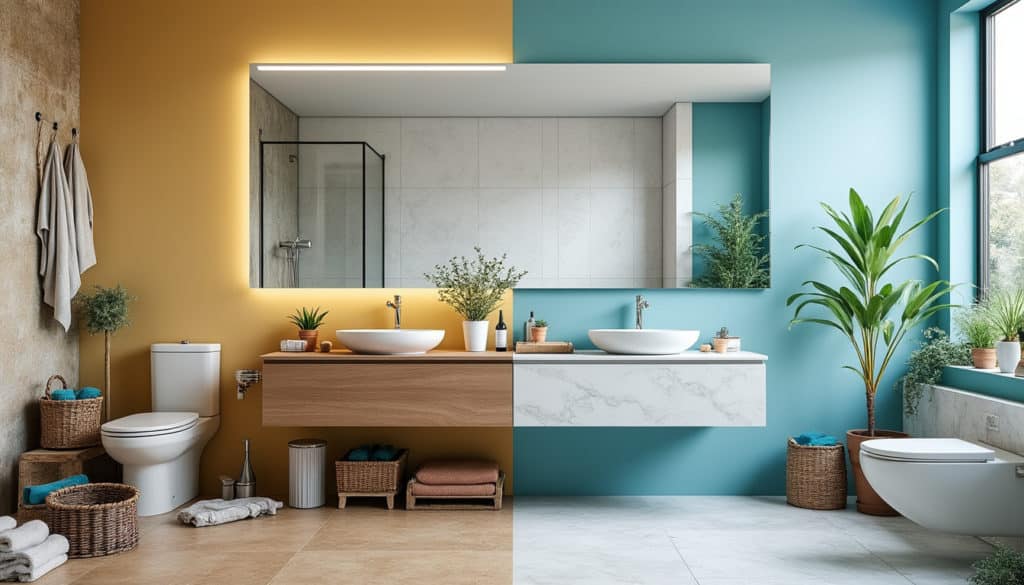 découvrez nos conseils et astuces pour réussir la peinture de votre salle de bain. apprenez à choisir les bonnes couleurs, les meilleures techniques et les matériaux adaptés pour un relooking efficace et esthétique.