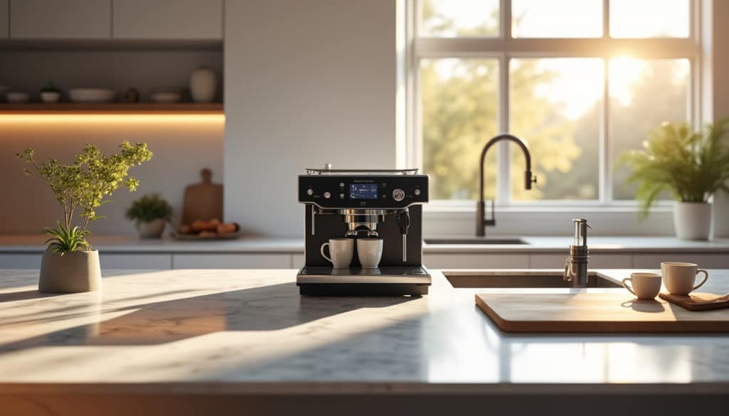 découvrez nos conseils pratiques pour intégrer harmonieusement une machine à café dans votre cuisine. apprenez à choisir l'emplacement idéal, à optimiser l'espace et à créer un coin café esthétique et fonctionnel, tout en ajoutant une touche de style à votre décoration.