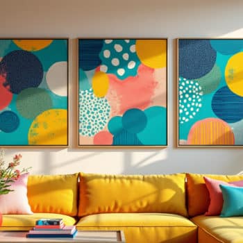 Comment utiliser des couleurs vives sans surcharger une pièce ?