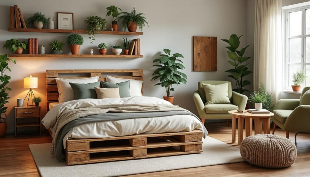 découvrez comment transformer votre chambre en un espace unique et chaleureux grâce à des palettes de bois. dans cet article, nous vous proposons des idées créatives et des astuces pratiques pour intégrer ce matériau tendance dans votre décoration intérieure.