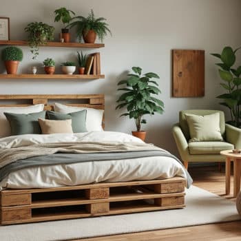 Comment utiliser des palettes de bois pour décorer votre chambre ?