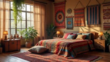 Créer une chambre d’inspiration ethnique