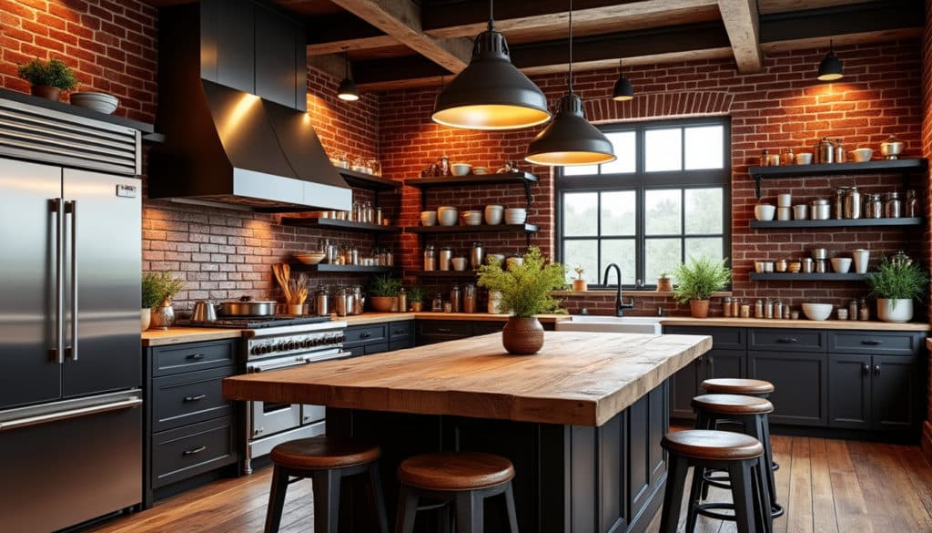 découvrez comment concevoir une cuisine industrielle élégante et fonctionnelle en utilisant des matériaux bruts tels que le métal, le bois et le béton. transformez votre espace avec un style authentique et moderne qui allie esthétique et praticité.
