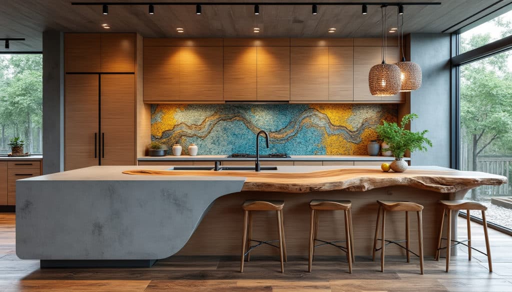 découvrez comment transformer votre cuisine en un espace unique grâce à des matériaux peu courants. inspirez-vous d'idées originales pour créer une ambiance à la fois fonctionnelle et esthétique dans votre foyer.