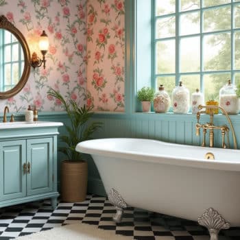 Décoration rétro : comment apporter une touche vintage à votre salle de bain