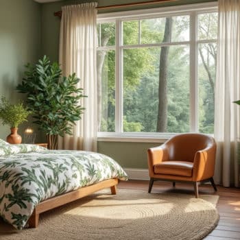 Idées pour décorer une chambre sur le thème de la nature