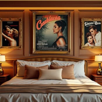 Idées pour une chambre sur le thème du cinéma hollywoodien