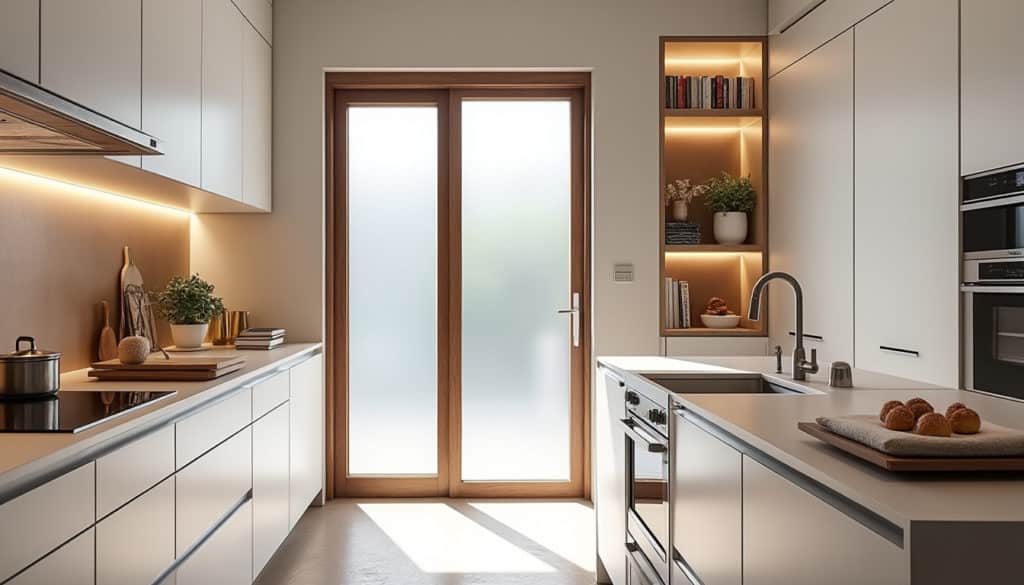 découvrez comment installer une porte coulissante pour optimiser l'espace de votre cuisine. suivez notre guide étape par étape pour une solution pratique et esthétique qui améliore la circulation et le rangement dans votre intérieur.