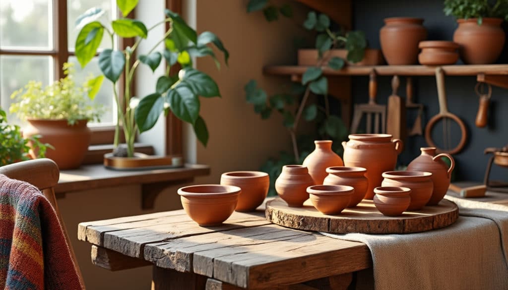 découvrez l'univers chaleureux de la décoration artisanale, un véritable retour à l'authenticité. plongez dans des créations uniques, réalisées avec passion par des artisans talentueux. transformez votre intérieur en célébrant le savoir-faire traditionnel et le charme des matériaux naturels.