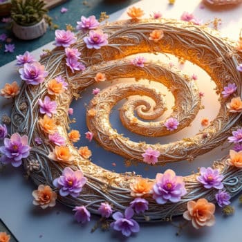 La spirale décorative : une touche artistique pour vos créations