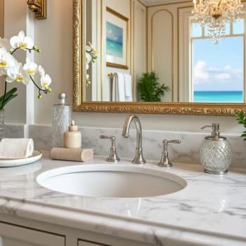 Les accessoires déco pour une salle de bain luxueuse