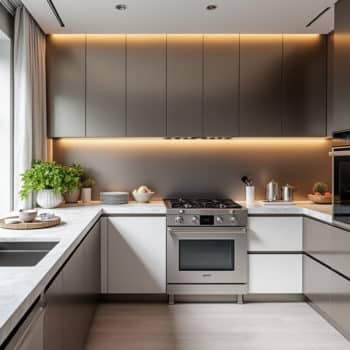 Les crédences métalliques : un look moderne pour la cuisine