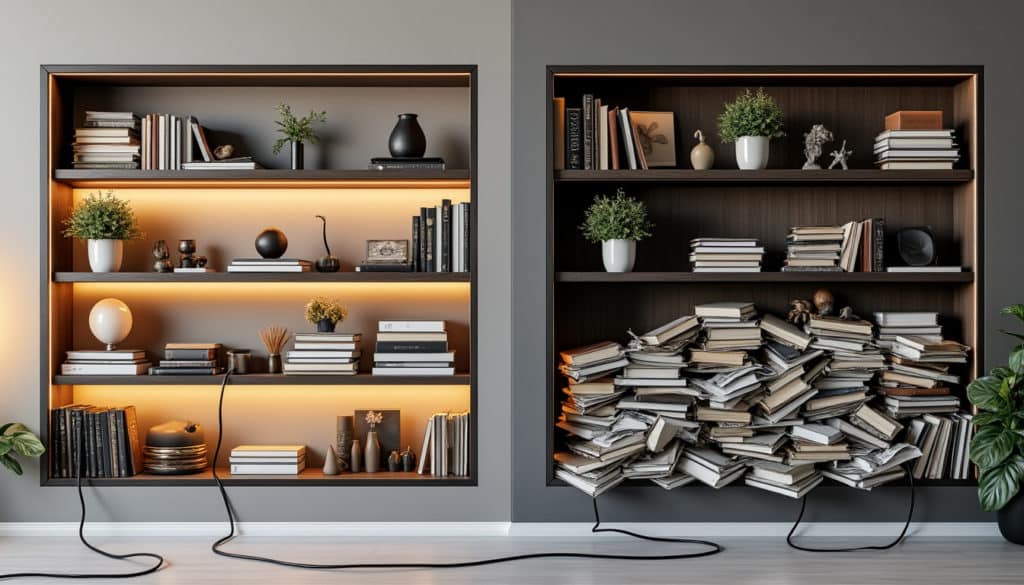 découvrez si les étagères ouvertes sont la solution pratique pour votre intérieur ou si elles entraînent un désordre inacceptable. analyse des avantages et inconvénients de ce type de rangement tendance, conseils pour bien les utiliser et astuces d'organisation.