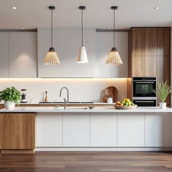 Les luminaires suspendus : un must pour les cuisines modernes