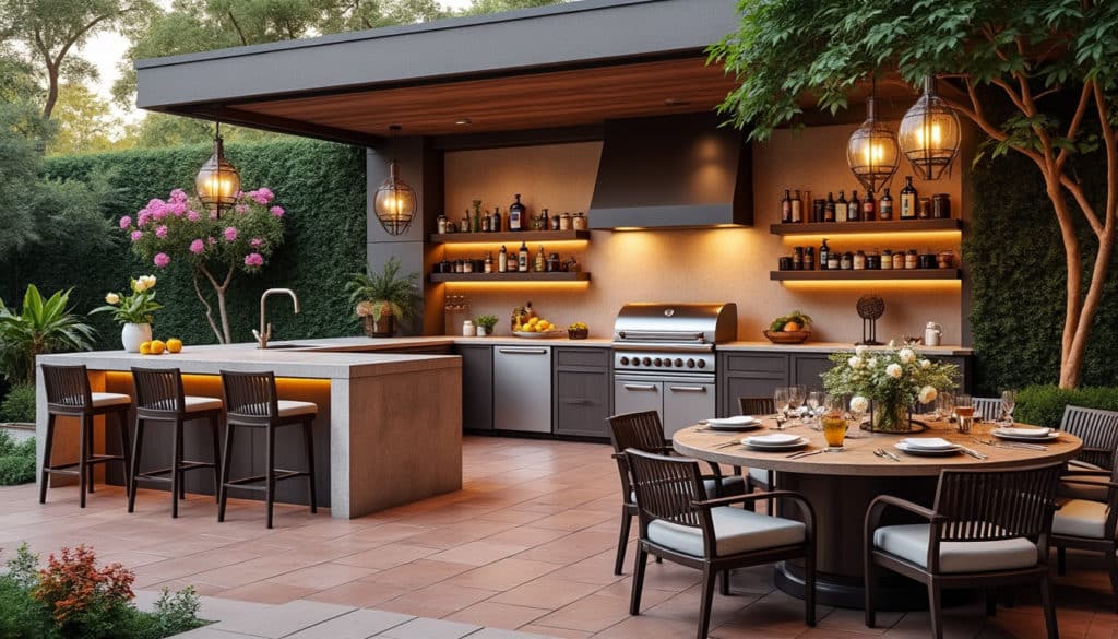 découvrez des idées inspirantes pour aménager votre cuisine extérieure idéale. explorez des conseils pratiques, des tendances design et des astuces pour créer un espace convivial, fonctionnel et esthétique qui améliore vos moments en plein air.