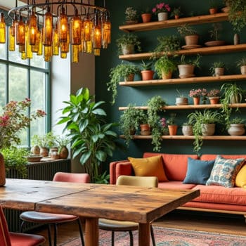 Mobilier recyclé : des solutions durables pour un intérieur éco-responsable