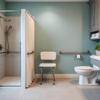 Salle de bain adaptée : aménagement et conseils pour un espace sécurisé
