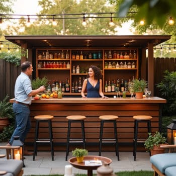 Aménager un bar extérieur : conseils et astuces pour en profiter pleinement