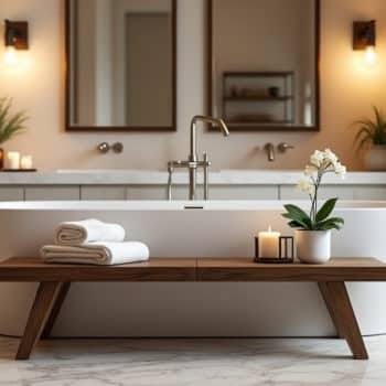 Les avantages d’un banc de bain pour votre salle de bain