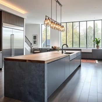 Les cuisines en inox : un choix professionnel pour les particuliers