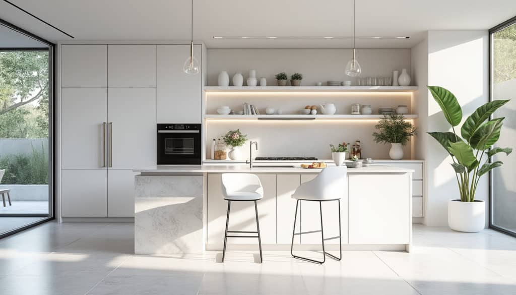 découvrez comment créer une cuisine élégante et moderne avec nos idées et inspirations pour des cuisines monochromes. explorez des palettes de couleurs minimalistes et des designs épurés qui transformeront votre espace culinaire en un lieu stylé et fonctionnel.