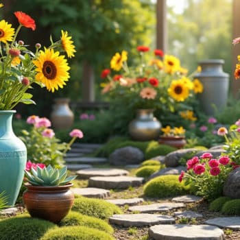 Les différents types de vases de jardin et leur entretien