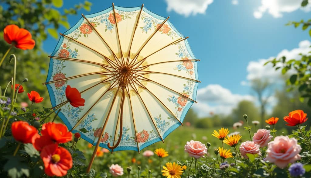 découvrez les ombrelles, l'accessoire idéal pour vous protéger du soleil tout en ajoutant une touche d'élégance à vos sorties. pratiques et stylées, elles vous permettent de profiter du beau temps sans vous soucier des rayons uv.