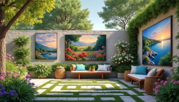Comment choisir le bon tableau extérieur pour votre jardin ?