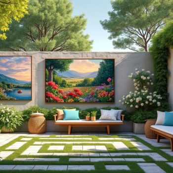 Comment choisir le bon tableau extérieur pour votre jardin ?