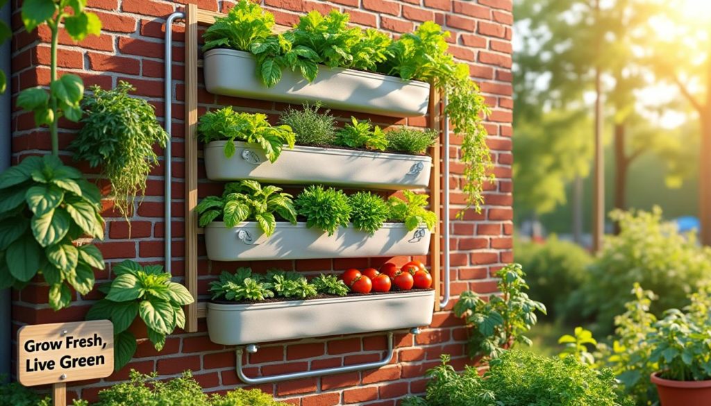 découvrez nos conseils et astuces pour réussir votre jardin potager vertical. apprenez à optimiser l'espace, choisir les bonnes plantes et entretenir votre jardin pour une récolte abondante et savoureuse.