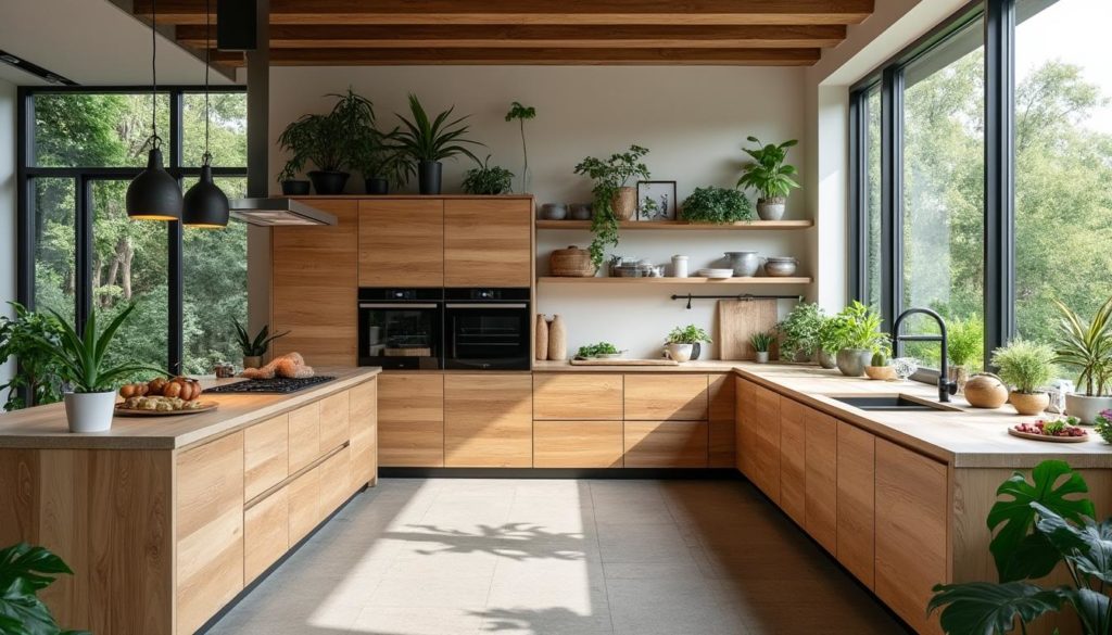 découvrez comment concevoir une cuisine écologique grâce à des matériaux durables et des astuces pratiques. transformez votre espace culinaire en un environnement respectueux de la nature tout en alliant esthétique et fonctionnalité.
