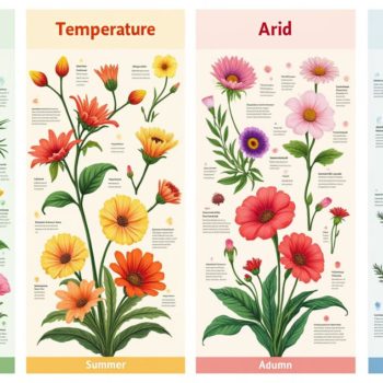 Les fleurs de saison : guide des variétés à planter selon le climat