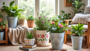 Les seaux décoratifs : idées et astuces pour embellir votre intérieur