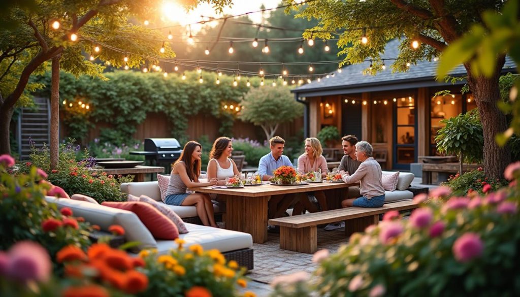découvrez des conseils pratiques pour aménager un jardin convivial et accueillir famille et amis dans un espace chaleureux, propice à la détente et au partage.