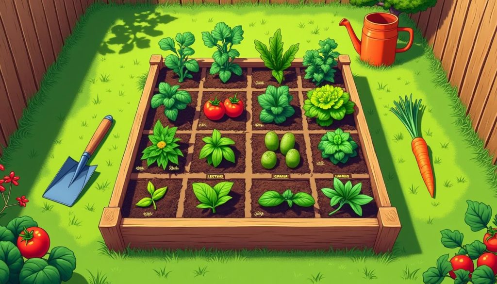 découvrez comment créer un potager en carré pour tirer le meilleur parti de votre jardin, gagner de l’espace et cultiver facilement vos légumes préférés. conseils pratiques et astuces pour optimiser votre espace de jardinage !