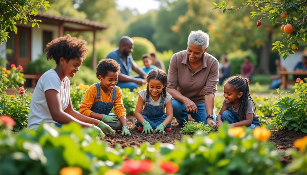 découvrez comment les jardins familiaux renforcent la vie communautaire en favorisant le partage, la solidarité et le bien-être. explorez les bénéfices sociaux, environnementaux et économiques offerts par ces espaces verts qui réunissent les familles et améliorent la qualité de vie.