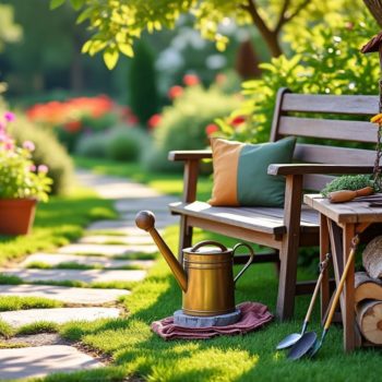 Les indispensables objets du jardin pour aménager votre espace extérieur